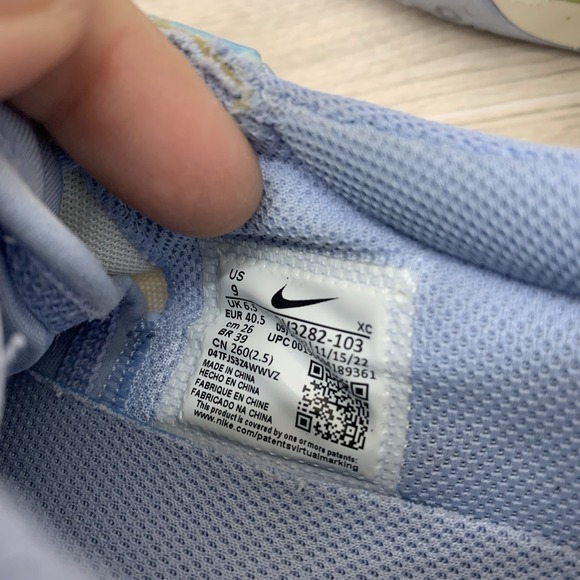 Nike Court Zoom NXT‎ HC Low Sail Cobalt Bliss Women's DV3282-103 Tennis Shoes - Picture 10 of 16